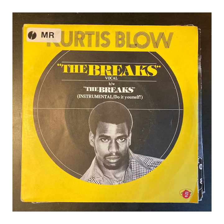Kurtis Blow - The Breaks 7'' (VG+/VG) -hip hop-