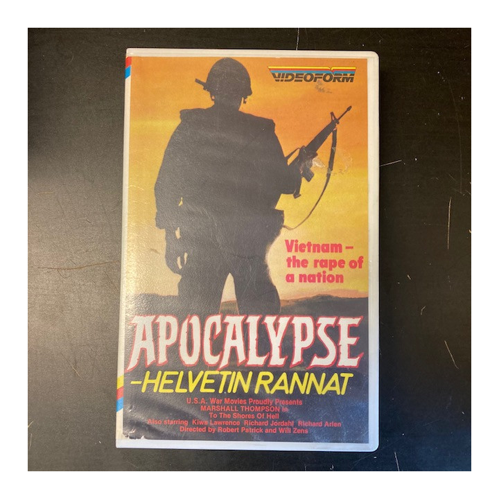 Apocalypse - helvetin rannat VHS (VG+/VG+) -sota-