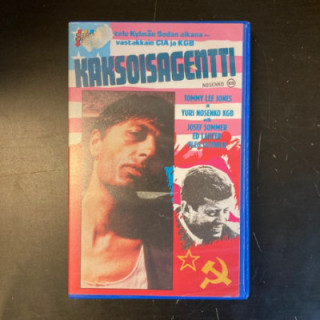 Kaksoisagentti VHS (VG+/M-) -draama-