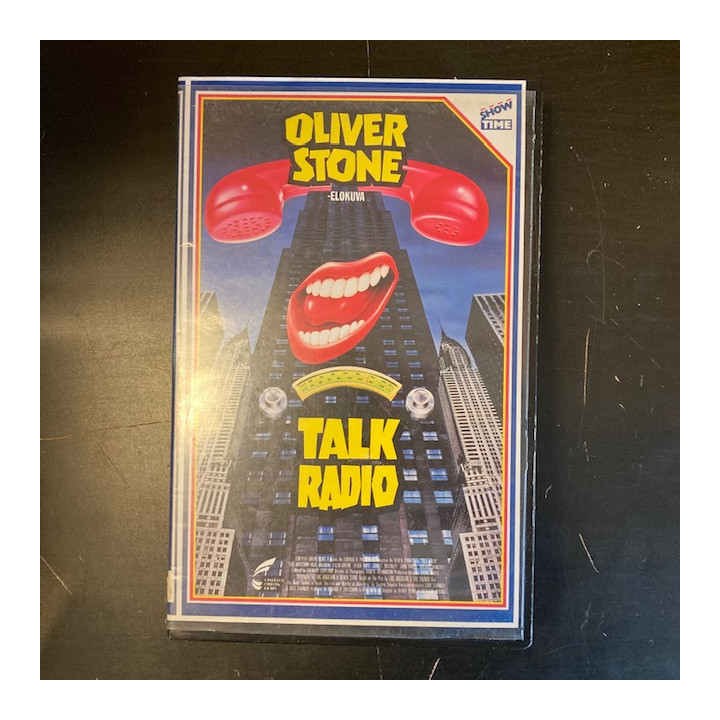 Talk Radio VHS (VG+/VG+) -draama-