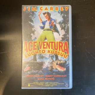 Ace Ventura - luonto kutsuu VHS (VG+/M-) -komedia-