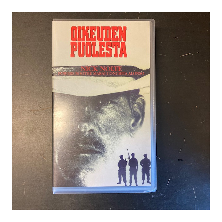 Oikeuden puolesta VHS (VG+/M-) -toiminta/draama-