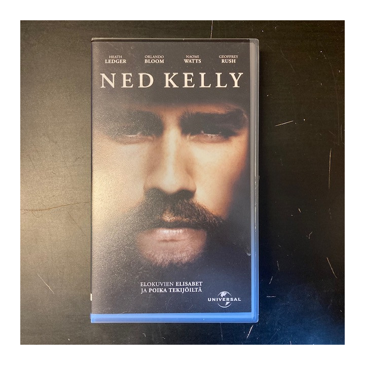 Ned Kelly VHS (VG+/M-) -toiminta-