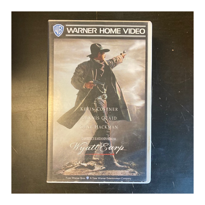 Wyatt Earp VHS (VG+/VG+) -western-