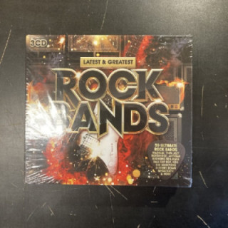 V/A - Latest & Greatest Rock Bands 3CD (avaamaton)