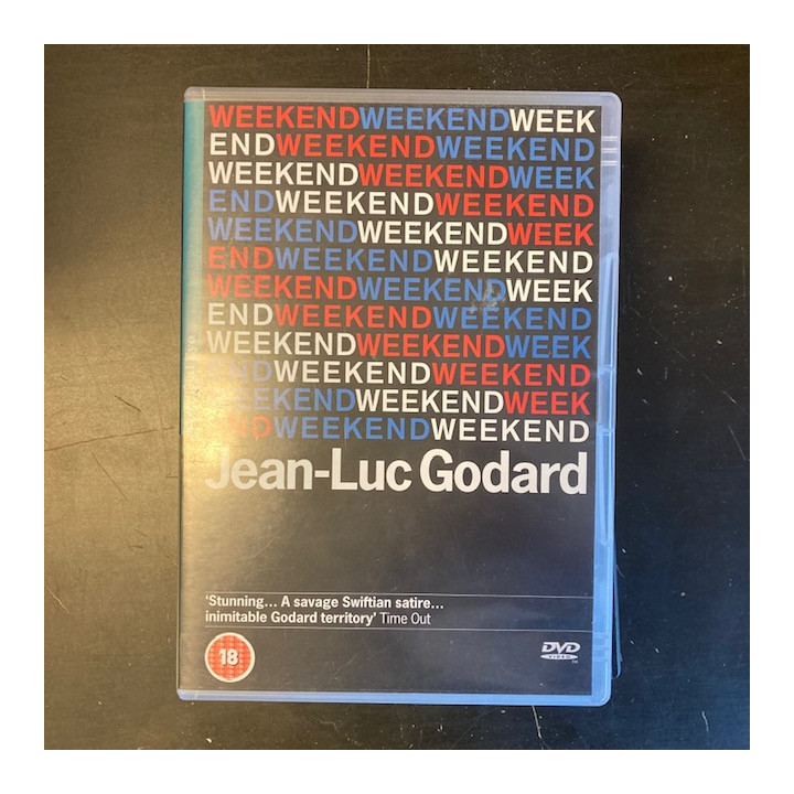 Weekend DVD (VG+/M-) -komedia/draama- (ei suomenkielistä tekstitystä/englanninkielinen tekstitys)