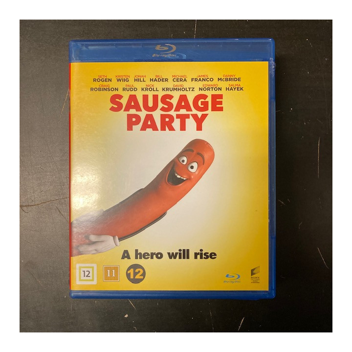 Sausage Party Blu-ray (M-/M-) -animaatio-