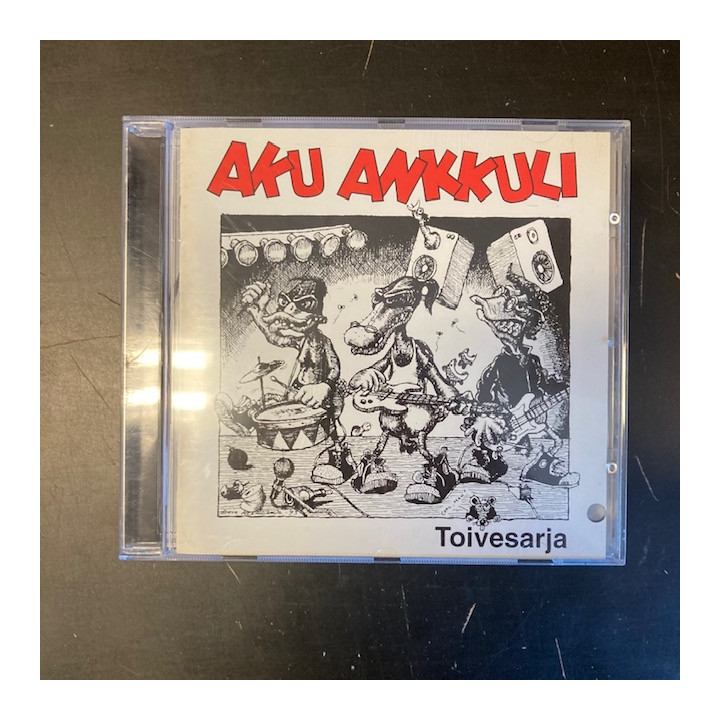 Aku Ankkuli - Toivesarja CD (M-/VG+) -rock n roll-