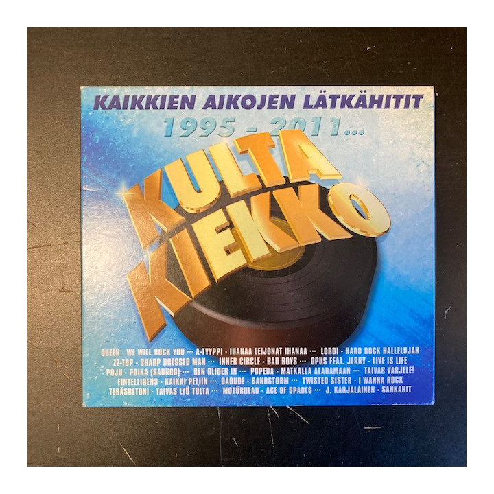 V/A - Kultakiekko (kaikkien aikojen lätkähitit 1995-2011) 2CD (VG/VG+)