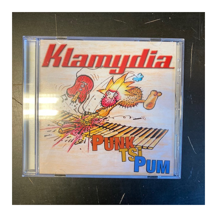 Klamydia - Punktsipum CD (M-/M-) -punk rock-