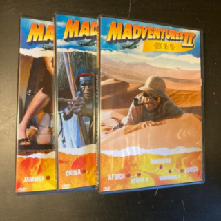 Madventures - Kausi 2 3DVD (VG+-M-/M-) -tv-sarja-