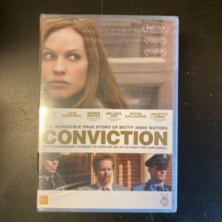 Conviction DVD (avaamaton) -draama-