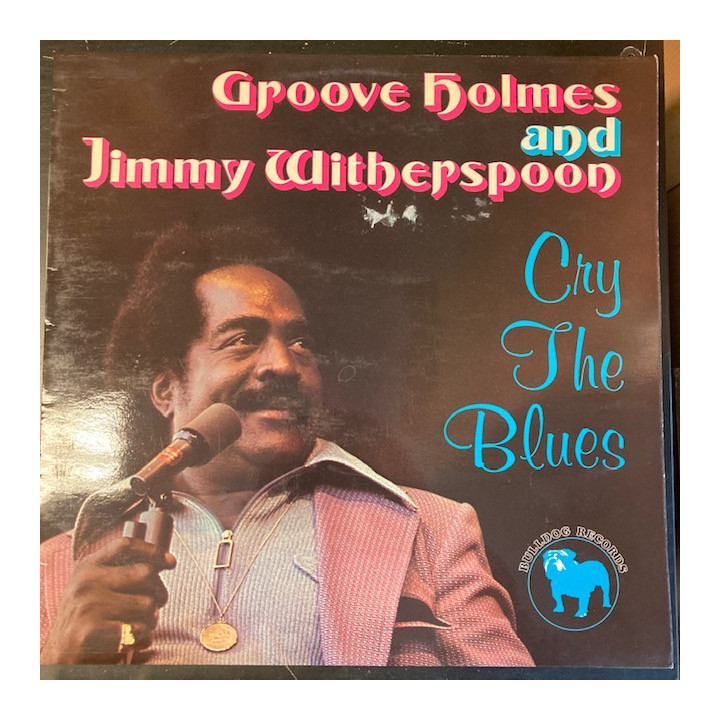 Groove Holmes And Jimmy Witherspoon - Cry The Blues LP (VG+-M-/VG+) -blues-