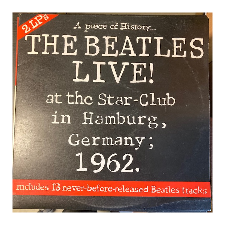 Beatles - Live! At The Star-Club In Hamburg Germany 1962 2LP (M-/VG+) -rock n roll-