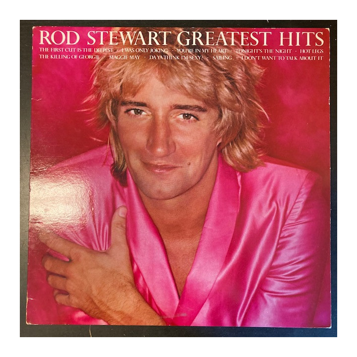 Rod Stewart - Greatest Hits LP (VG+/VG+) -pop rock-