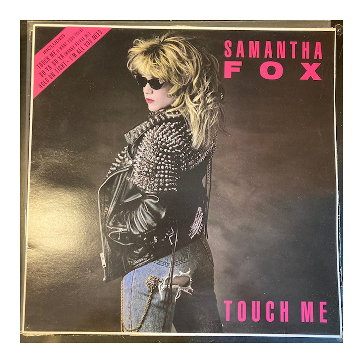 Samantha Fox - Touch Me LP (VG+-M-/VG+) -pop-