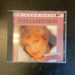 Paula Koivuniemi - 20 suosikkia CD (VG+/VG+) -iskelmä-