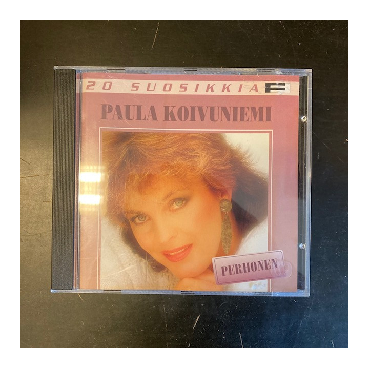 Paula Koivuniemi - 20 suosikkia CD (VG+/VG+) -iskelmä-