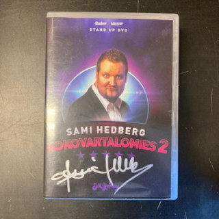 Sami Hedberg - Kokovartalomies 2 (nimikirjoituksella) DVD (VG+/M-) -komedia-