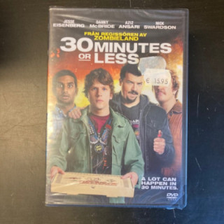 30 Minutes Or Less DVD (avaamaton) -toiminta/komedia-
