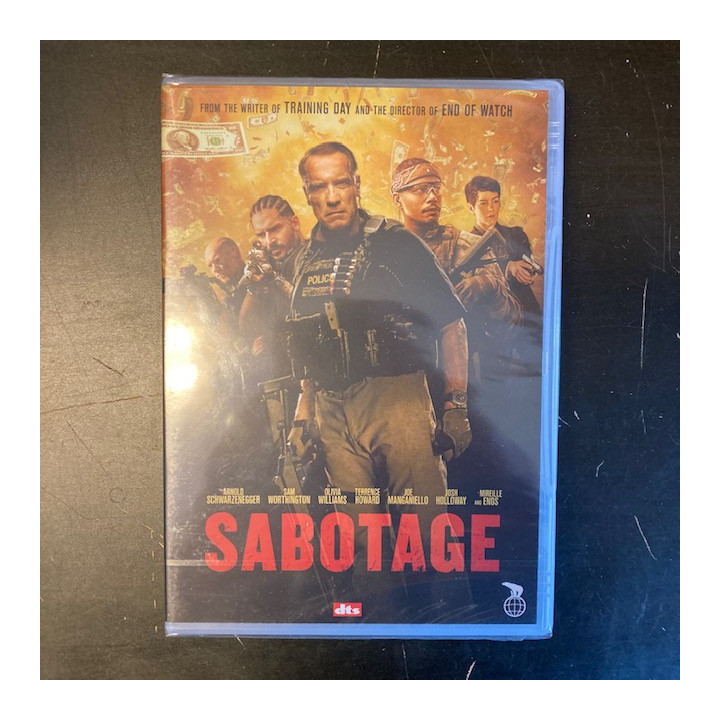 Sabotage DVD (avaamaton) -toiminta-