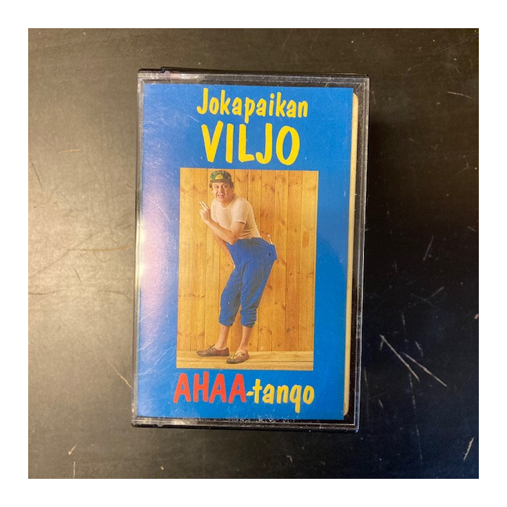 Jokapaikan Viljo - Ahaa-tango C-kasetti (VG+/VG+) -huumorimusiikki-