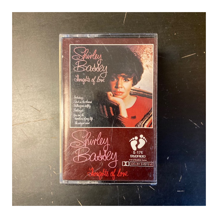 Shirley Bassey - Thoughts Of Love C-kasetti (VG+/M-) -pop-