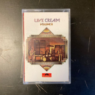 Cream - Live Cream Volume II C-kasetti (VG+/M-) -psychedelic blues rock-