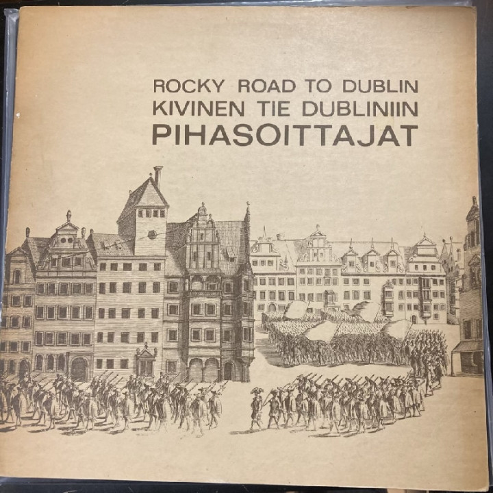 Pihasoittajat - Rocky Road To Dublin / Kivinen tie Dubliniin LP (VG/VG+) -folk-