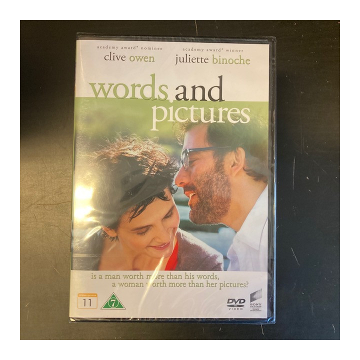 Words And Pictures DVD (avaamaton) -komedia/draama-