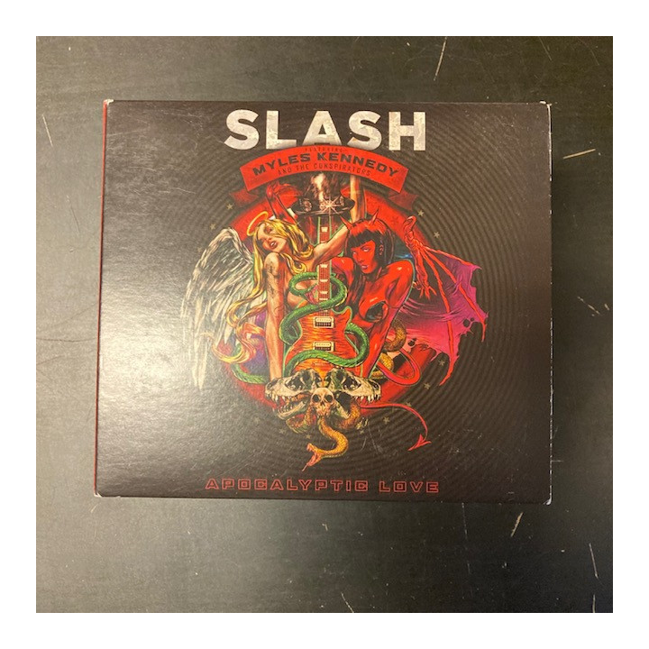 Slash - Apocalyptic Love (deluxe edition) CD+DVD (VG/VG+) -hard rock-