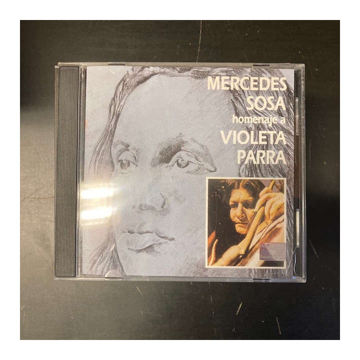 Mercedes Sosa - Homenaje A Violeta Parra CD (M-/M-) -folk-