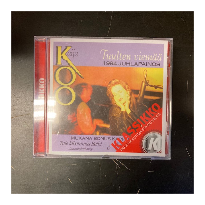 Kaija Koo - Tuulten viemää (juhlapainos) CD (M-/M-) -pop-