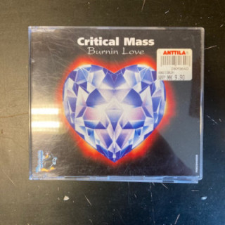 Critical Mass - Burnin Love CDS (VG+/M-) -hardcore-