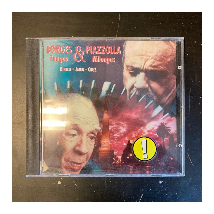Astor Piazzolla & Jorge Luis Borges - Borges & Piazzolla CD (M-/M-) -tango-