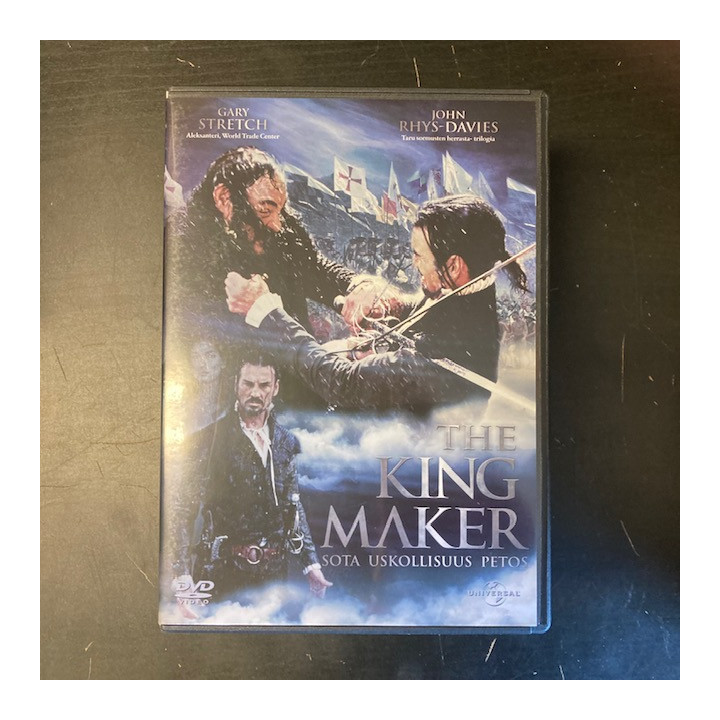 King Maker DVD (VG+/M-) -seikkailu/draama-