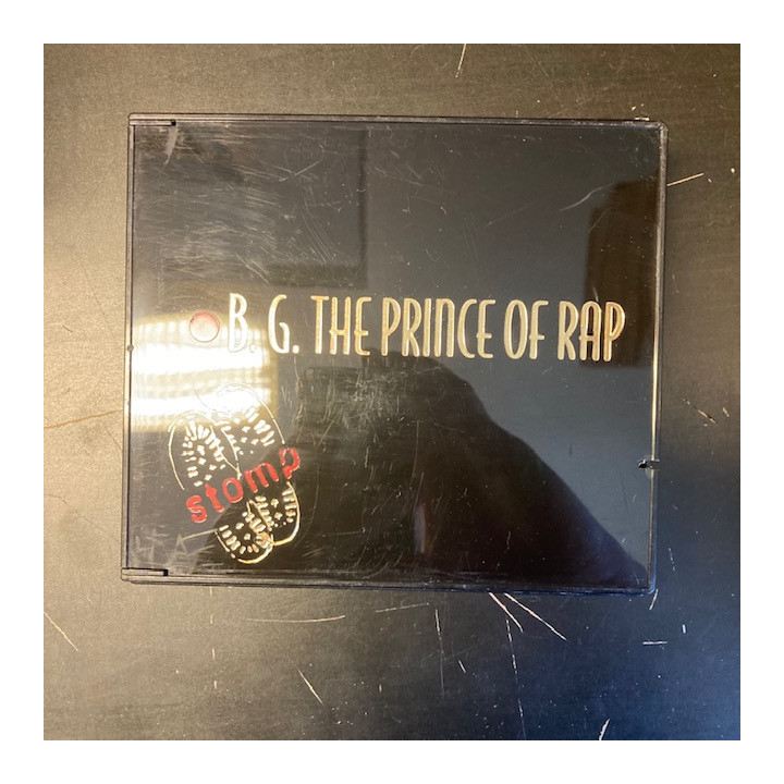 B.G. The Prince Of Rap - Stomp CDS (VG+/VG+) -dance-