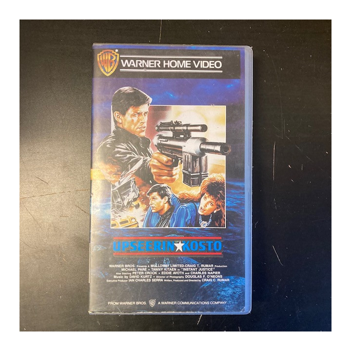 Upseerin kosto VHS (VG+/VG+) -toiminta-