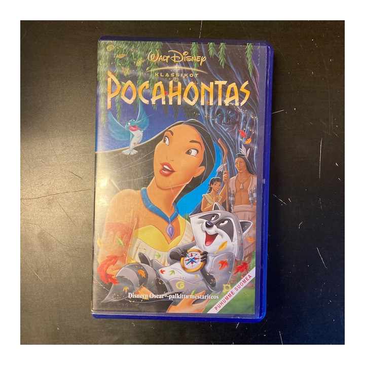 Pocahontas VHS (VG+/M-) -animaatio-