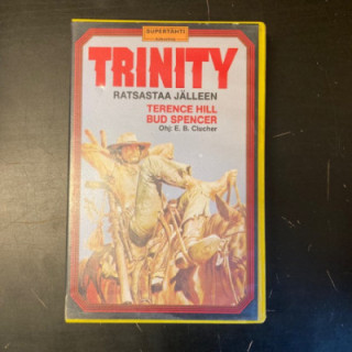 Trinity ratsastaa jälleen VHS (VG+/VG+) -western/komedia-
