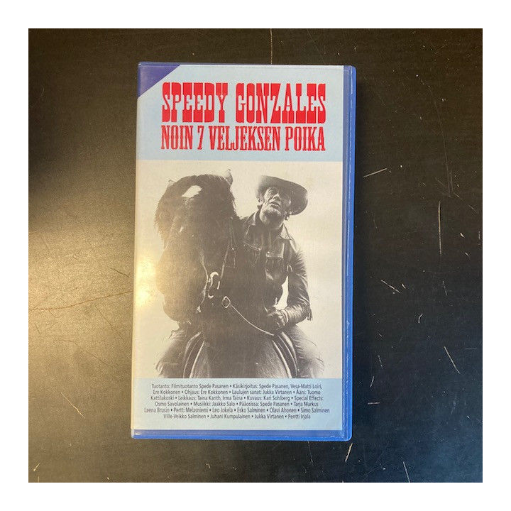 Speedy Gonzales - noin 7 veljeksen poika VHS (VG+/M-) -western/komedia-