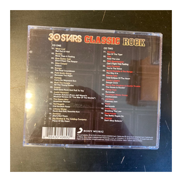 V/A - 30 Stars Classic Rock 2CD (M-/VG+)