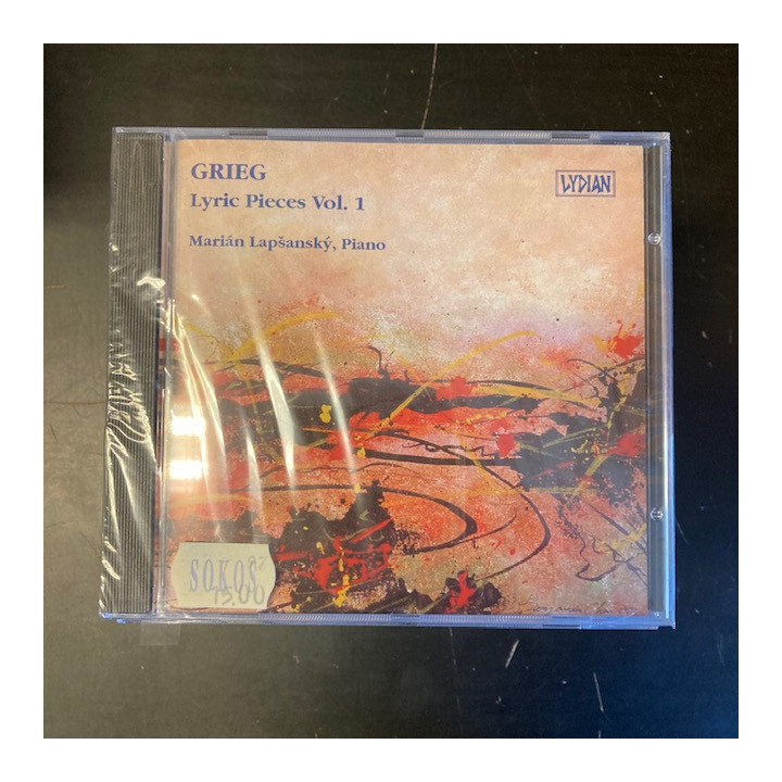 Marian Lapsansky - Grieg: Lyric Pieces Vol.1 CD (avaamaton) -klassinen-