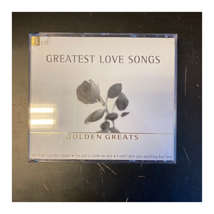 V/A - Greatest Love Songs (Golden Greats) 3CD (M-/M-)