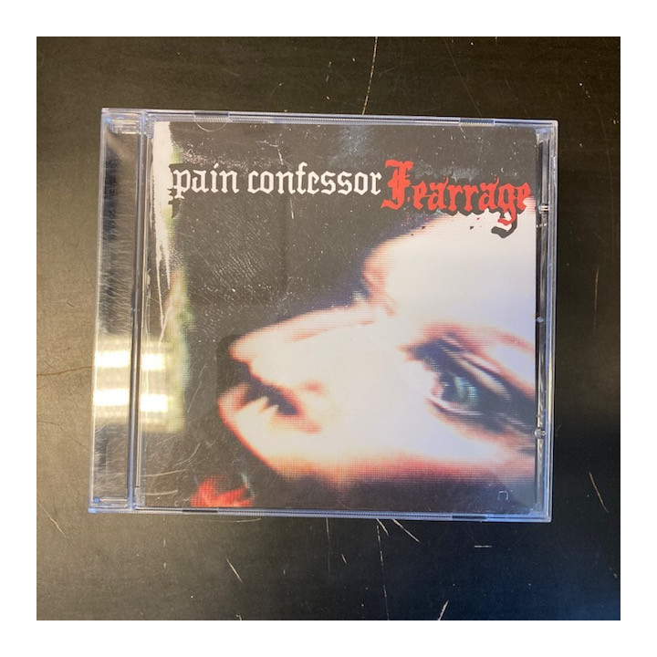 Pain Confessor - Fearrage CD (VG+/M-) -melodic death metal-