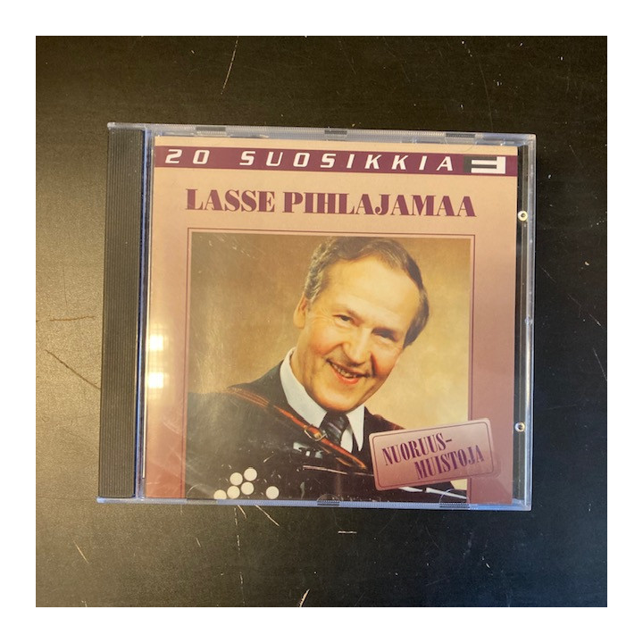Lasse Pihlajamaa - 20 suosikkia CD (VG+/M-) -iskelmä-
