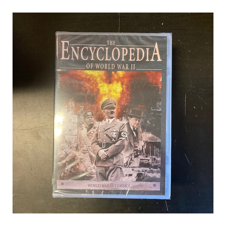Encyclopedia Of World War II 3DVD (avaamaton) -dokumentti-