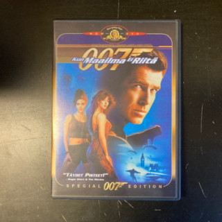 007 Kun maailma ei riitä (special edition) DVD (VG/M-) -toiminta-