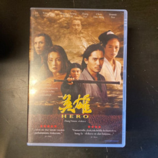 Hero DVD (M-/M-) -toiminta/draama-