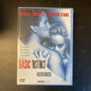 Basic Instinct - vaiston varassa DVD (VG+/M-) -jännitys-